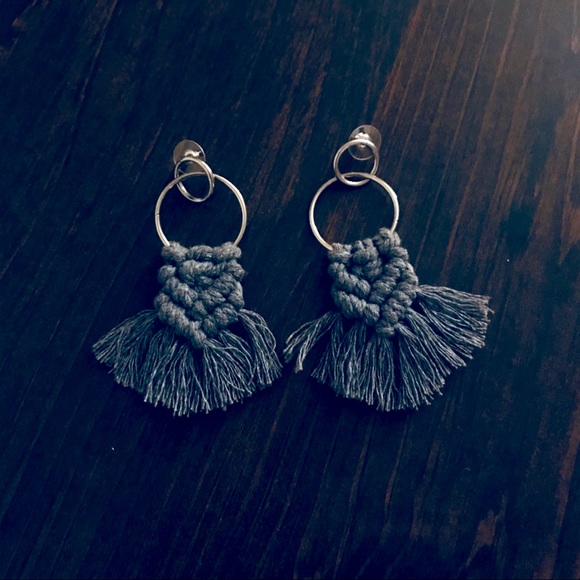 Handmade w/L♥️VE🆕Silver Double Looped 3mm Macrame - Picture 7 of 16